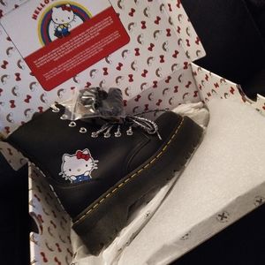 Women's Dr.Marten Jadon Hello Kitty Mid Calf Boot